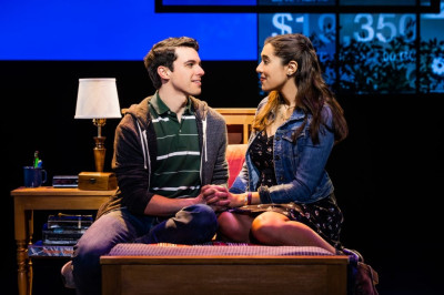 Anthony Norman (Evan Hansen) and Alaina Anderson (Zoe Murphy)