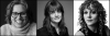 Pictured: (left to right) "Adirondack Chair Circle" playwright Stephanie Alison Walker, director Pam MacKinnon and ensemble member Caroline Neff.