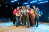Grace Steckler, Joryhebel Ginorio, Elliot Esquivel, Teressa LaGamba, Jordan Golding, Sam Shankman, Neala Barron, Ryder McDaniel in Raven Theatre's OCTET