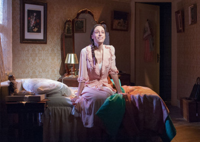 Lusia (Emily Berman), now living in America, thinks back on her life in Poland before World War II.