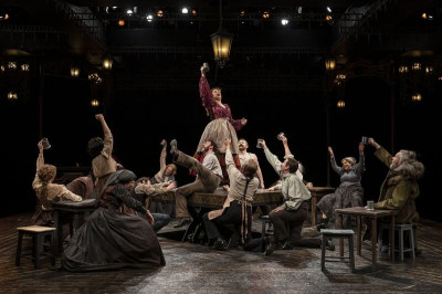 Cast of 'Oliver!' at Marriott Theatre