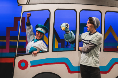 Don’t Miss this Rollicking Rendition of “Don’t Let the Pigeon Drive the Bus”