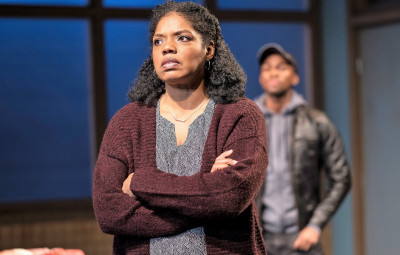 Tyla Abercrumbie- and Matthew Elam in Dominique Morissue's Pipeline at Victory Gardens Theatre