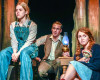 Jacqui Touchet, Bryan Breau, Mary Margaret McCormack in "Night of the Hunter" at City Lit Theatre.