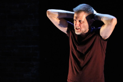 Scott Bradley in 'Packing' at Theater Wit
