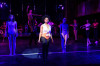 (L to R) Erica Evans as Shelia Bryant, Aalon Daeja Smith as Maggie Winslow and Liz Conway as Bebe Benzenheimer in A CHORUS LINE from Porchlight Music Theatre