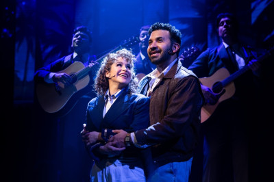 Gaby Albo and Samuel Garnica in Drury Lane Theatre's 'On Your Feet!'