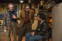 From left: Richard Cotovsky, Stephen Walker and Rudy Galvan in Mary Arrchie's final production "American Buffalo"