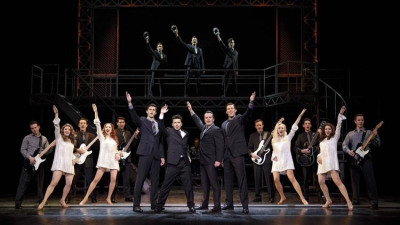 Oh, what a cast! Eric Chambliss, Jonny Wexler, Corey Greenan, Jonathan Cable and the touring company of "Jersey Boys".