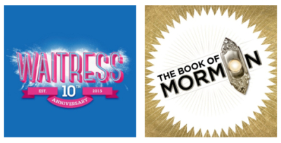WAITRESS &amp; THE BOOK OF MORMON return to Broadway In Chicago by Popular Demand