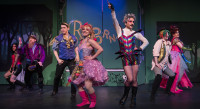 L-R: David Kelch, Peter Moeller, Hannah Efsits, Charlotte Harris, Jeremy Cox in Rapornzul